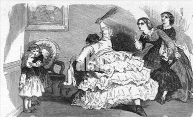 Illustration des Malheurs de Sophie, Bertall, 1858.