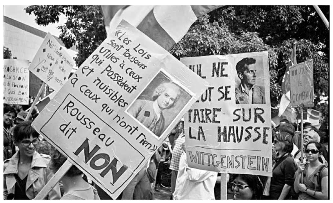 Pancarte du Printemps érable. Photographie parue dans Le Devoir le 27 mai 2012.