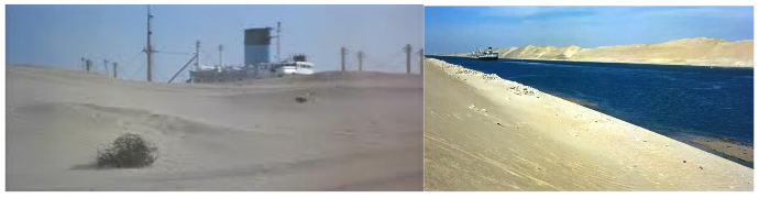 Du mirage du paquebot dans le désert à la réalité du canal de Suez. Lawrence d’Arabie