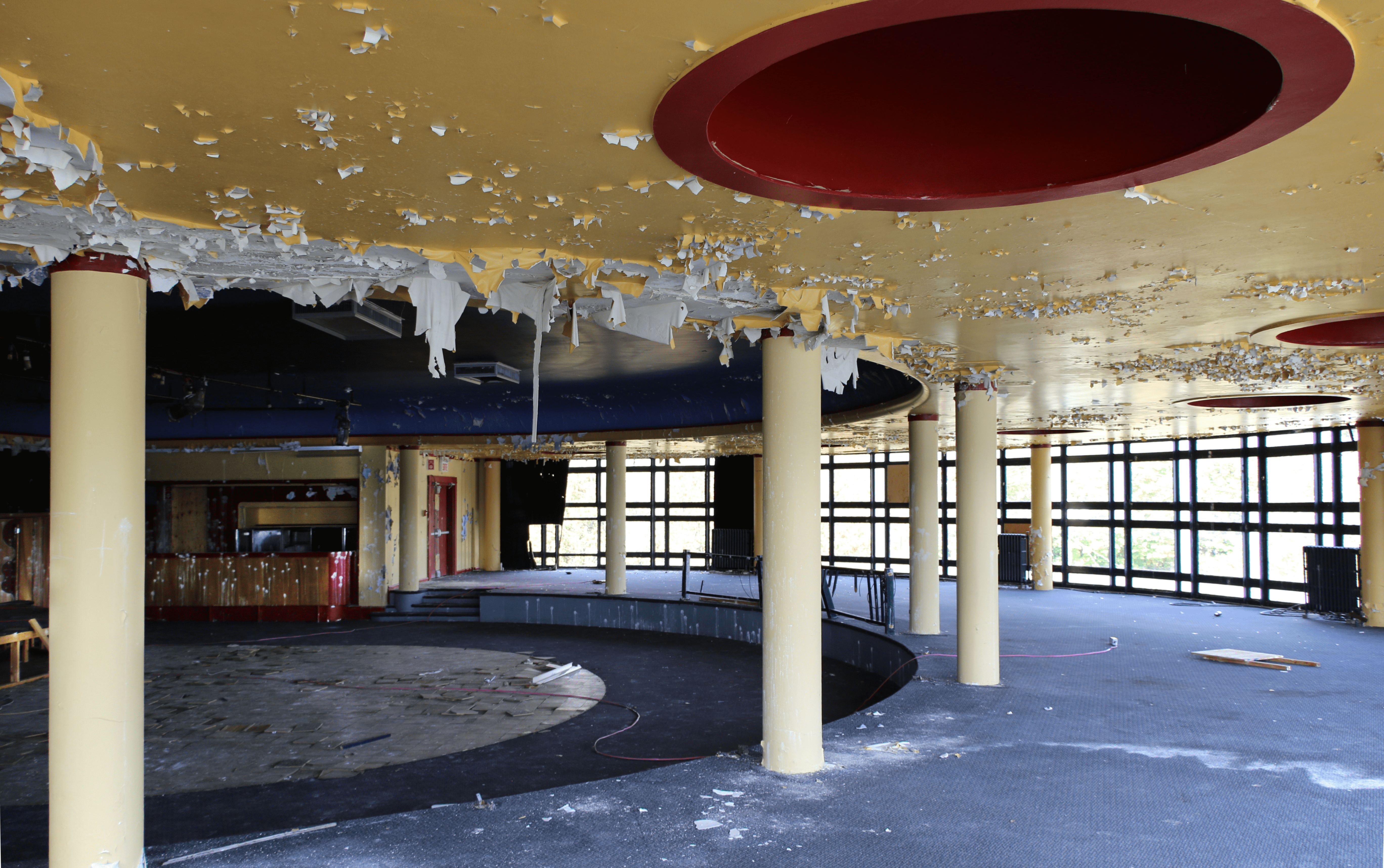 Blue room du Community center, 2019, photo de l’auteur.