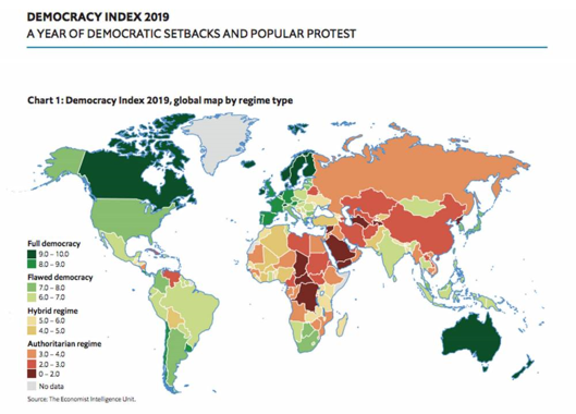 Source : Economist Intelligence Unit (EIU)