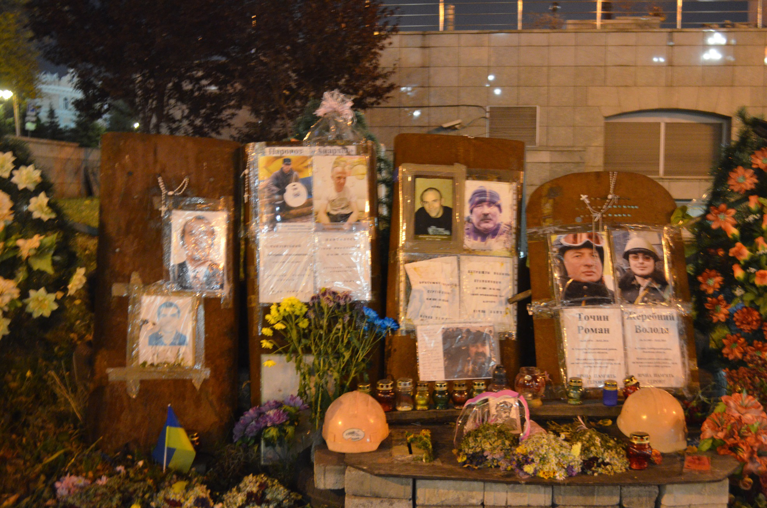 Au mémorial des victimes de la répression de la révolution de 2014 vont succéder des cimetières entiers. Photo : Gérard Wormser