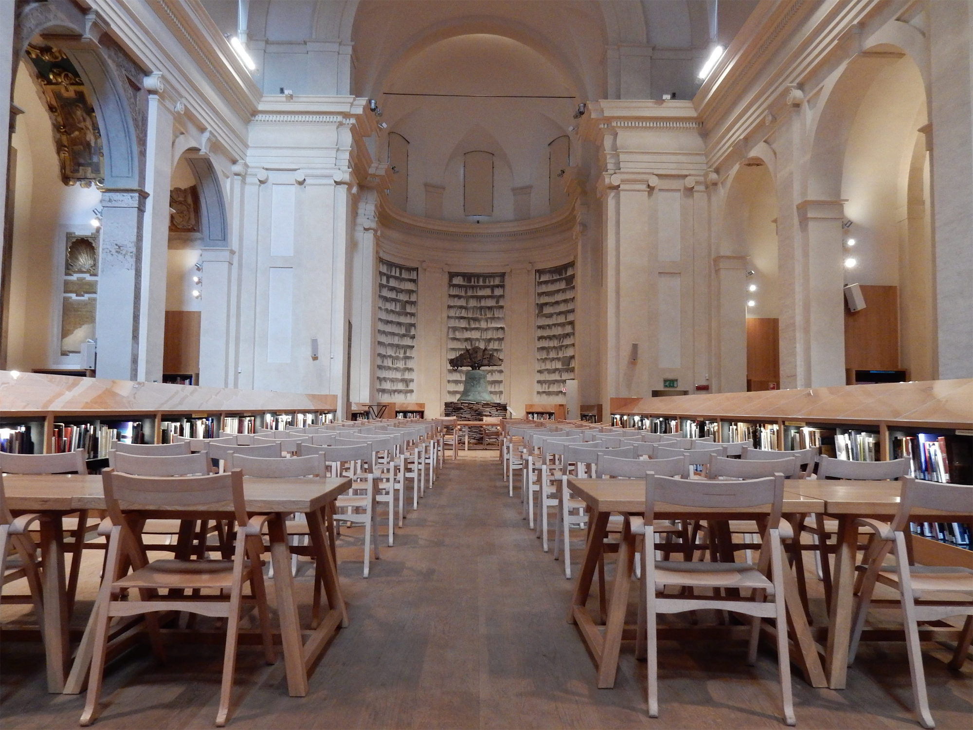 Former Saint George in Poggiale’s Church–Now Art Library