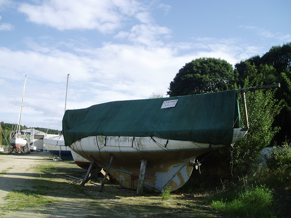 Danycan, le jour de sa découverte en 2008 à Saint-Martin-des-Champs au chantier A. Jézéquel. Photo : P. Lamache