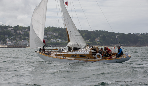 Prólogo da Coupe des Deux Phares na Baía de Douarnenez em 2017. Foto: P. Bigand