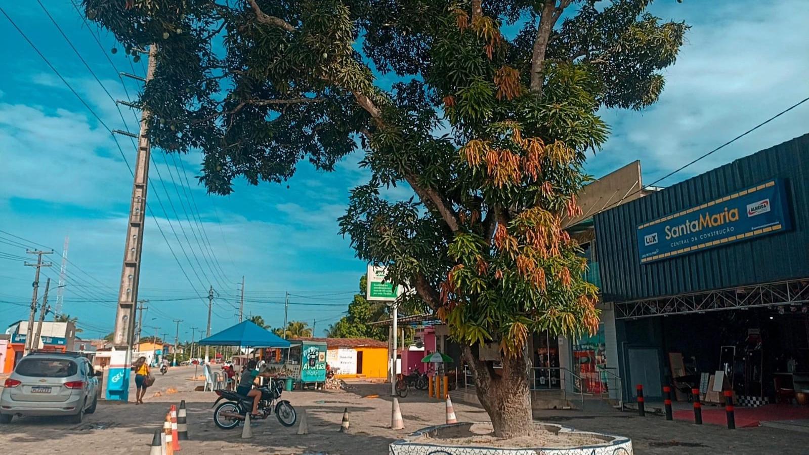 Le centre de Mataraca. Photo : Luci Dias de Lima