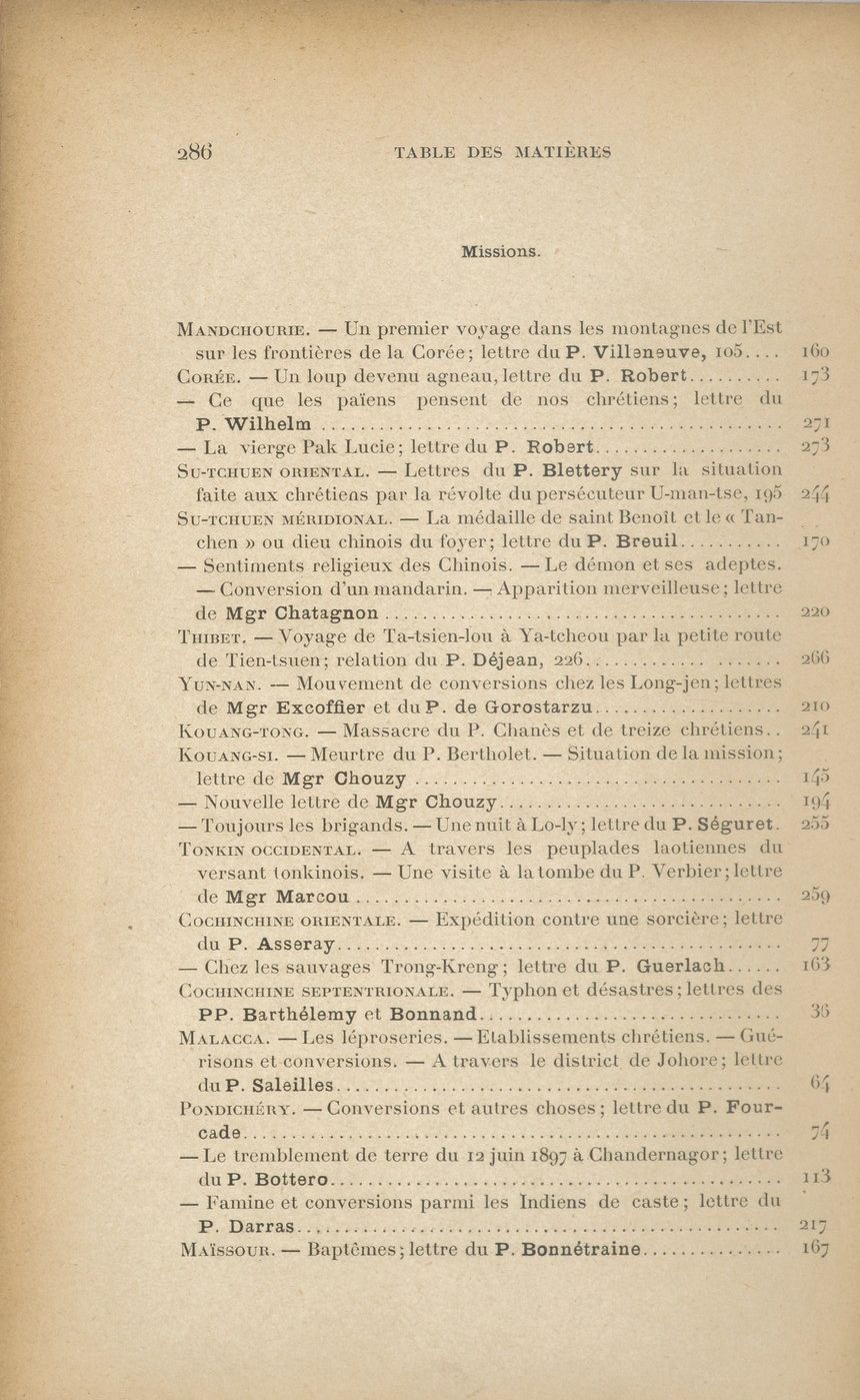Missions étrangères de Paris. Annales de la Société des missions étrangères. 1898/01/01 (N1, A1) - 1898/12/31 (N6, A1). BnF, cote : 8-H-6375.