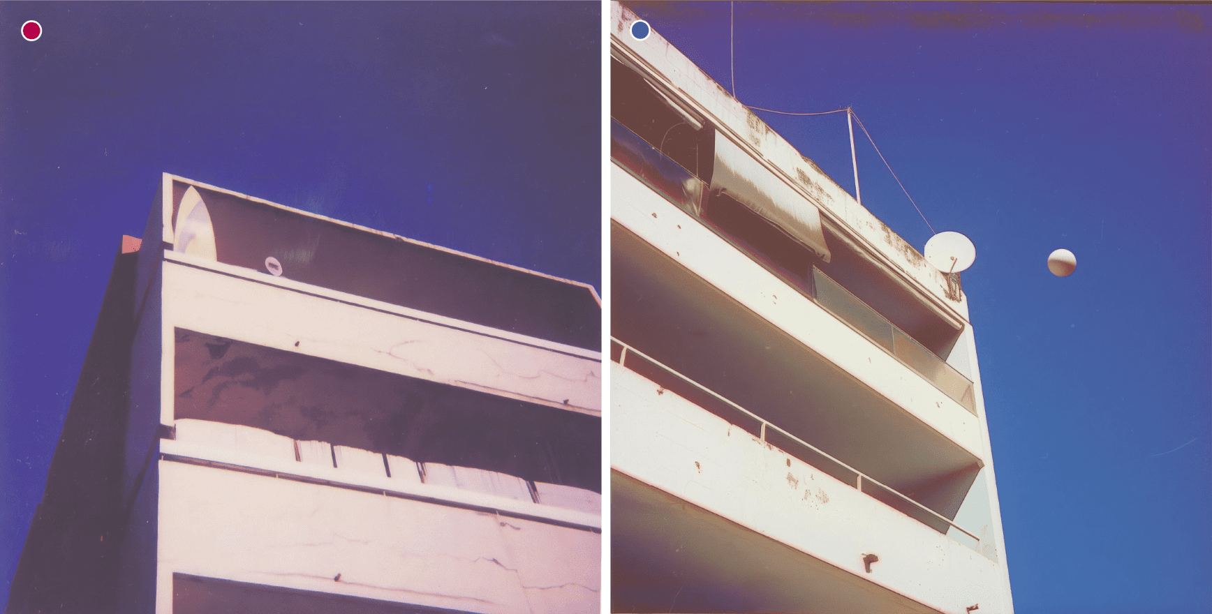 Accident subtil depuis un polaroïd